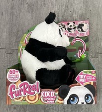 FurReal Coco Tumbling Panda Interactive Plush Toy 60 Sounds Reactions