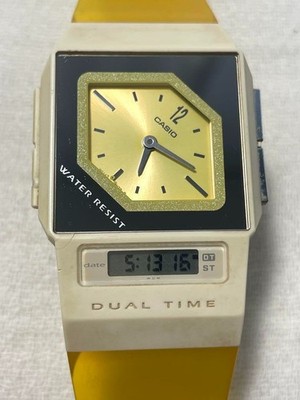 時計 CASIO FS-01 film watch PELA CASIO FS-01 FILM WATCH PELA men Quartz Gold Dial Watch Japan