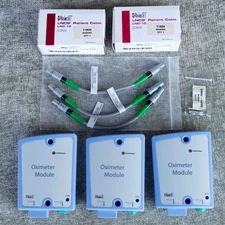 Lot of Masimo SET oximeter module CareFusion 17011 2 LNC-10 LNCS patient cable