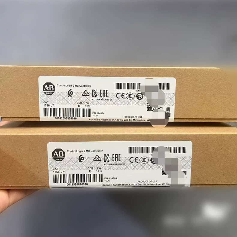 New Sealed AB AB 1756-L71 /B CompactLogix 2MB Controller 1756L71
