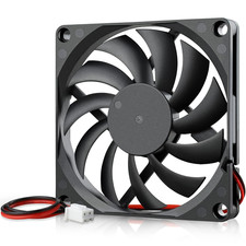 Radiator 80Mm X 80Mm X 10Mm 12V Brushless DC Cooling Fan