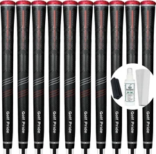 Golf Pride CP2 Pro Midsize Grips - Set of 10 with Grip Kit - Plus4 Technology