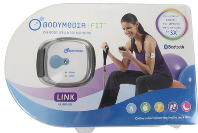 BodyMedia Fit On-Body Wellness Monitor Link Armband Bluetooth New Sealed