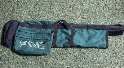 Ping Moonlite Carry Sunday Bag Divide Single Strap Golf Bag | eBay