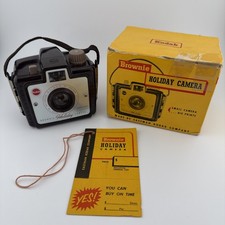 Kodak Brownie Holiday Camera with Original Box Vintage w/ Sales Tag