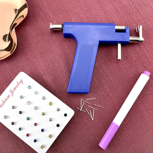 Ear Piercing Kit,Premium Ear Piercing Gun Kit with Hypoallergenic Piercing Studs image 3
