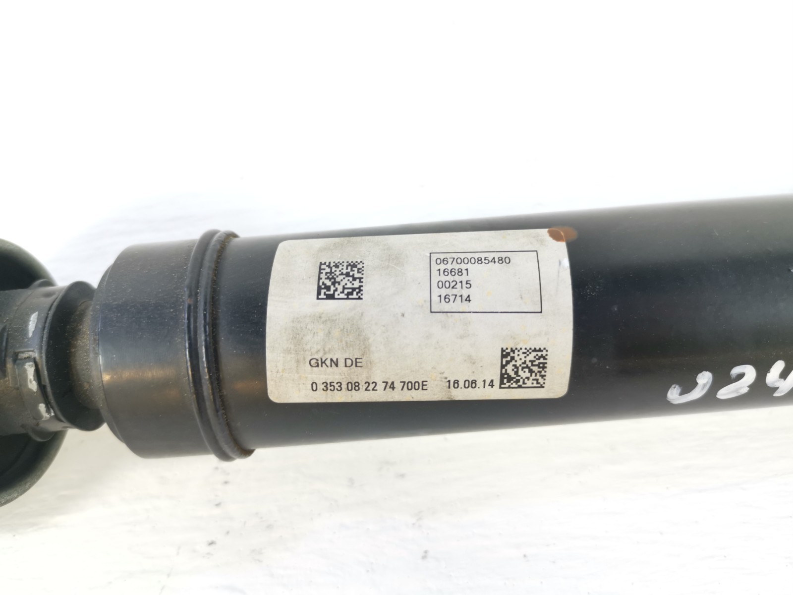Maserati Ghibli S AWD 3.0 2014 Auto Front Drive Propeller Shaft 6700085480 OEM