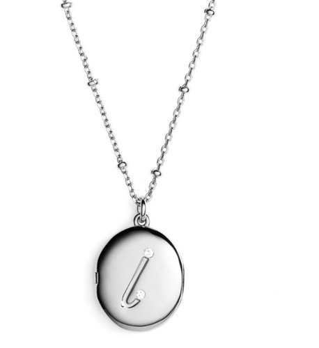 Kate Spade Silver Forever Mine Initial 