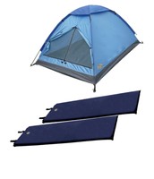 High Peak Usa Alpinizmo 3 Person Monodome 3 Tent & 2 Fraser Ii Pads Combo Set... High Peak Usa Alpinizmo 3 Person Monodome 3 Tent & 2 Fraser Ii Pads Combo Set...