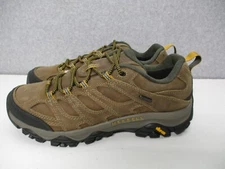 Merrell Moab 3 Brown Leather Hiking Shoes Waterproof Mens Sz 9.5