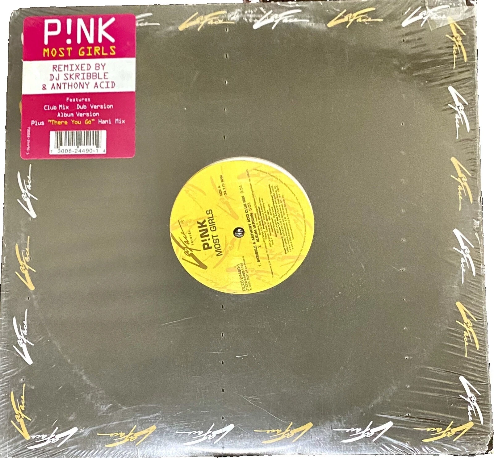 Dance & Electronica P! NK сингл виниловые пластинки