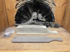 One Pc Sycamore Box Call Kit w/ Walnut Lid Unfinished Kit