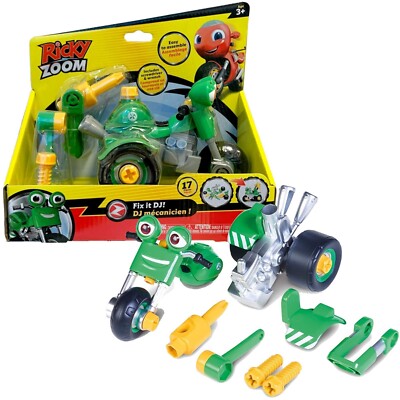 Ricky Zoom Fix it DJ - 17 Pieces - Includes Screwdriver and Wrench