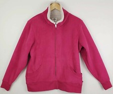 Dickie's Womens Soft Fleece Jacket Pink/red Size S