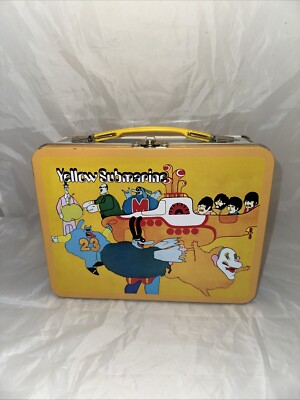 Vandor 73070 Beatles Yellow Submarine Vintage Shaped Tin Metal