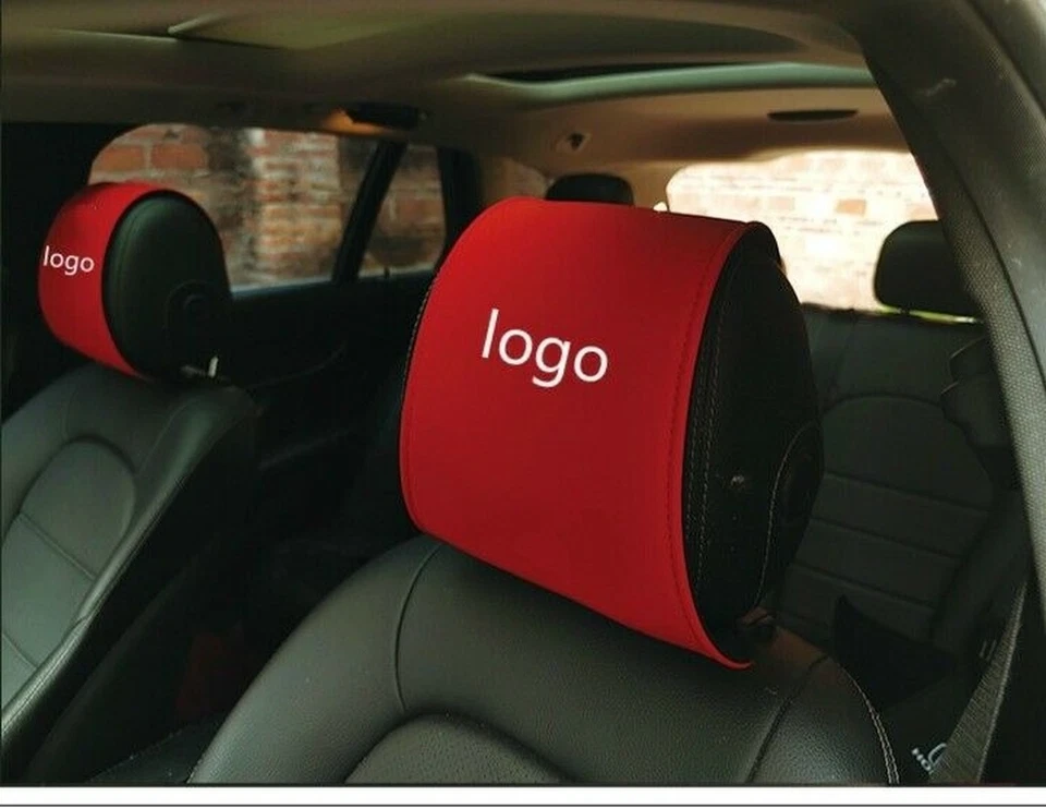 Reposacabezas Coche Viaje Cuello Soporte Automóviles Fundas de Asiento para Fiat Abarth Foto 3 de 4