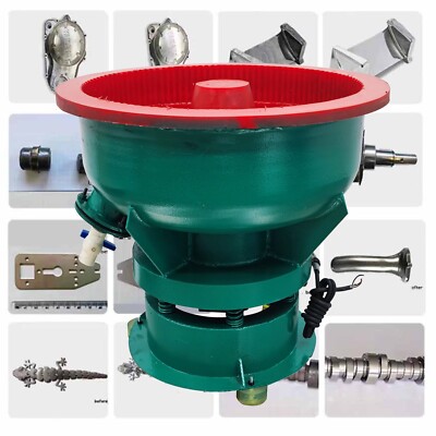 220V φ31.5'' Vibration Deburring Polishing Machine Part Rust Remover Grinder