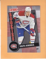 NIKITA SCHERBAK #V-12 2017-18 VICTORY ROOKIES MONTREAL CANADIENS NM-MT