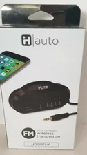 iHome Auto Ultra Compact Wireless FM Transmitter Black IH-BL-CT500B
