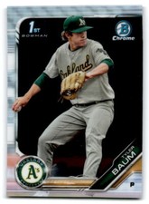 2019 Bowman Draft #BDC-109 Tyler Baum Chrome