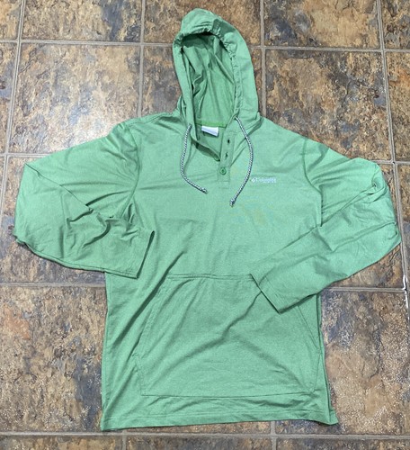 button lightweight hoodie Mens Size 