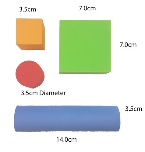 100 Piece EVA Foam Building Blocks for Kids incl. Carry Bag. (Pink or Green) - Picture 17 of 23