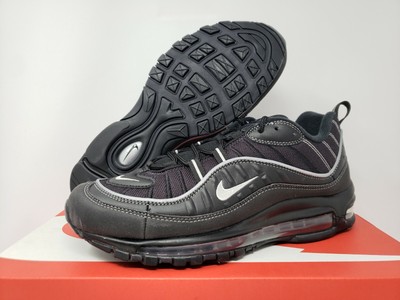 Ds Nike Air Max 98 Black Oil Grey 013 Ebay