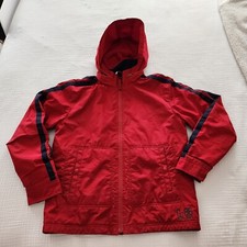 BOYS GAP NAVY FLEECE LINED LIGHTWEIGHT COAT JACKET XXL 14/16