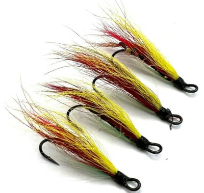 Salmon Fishing flies GARRY DOG single / double / treble various hooks & Qtys