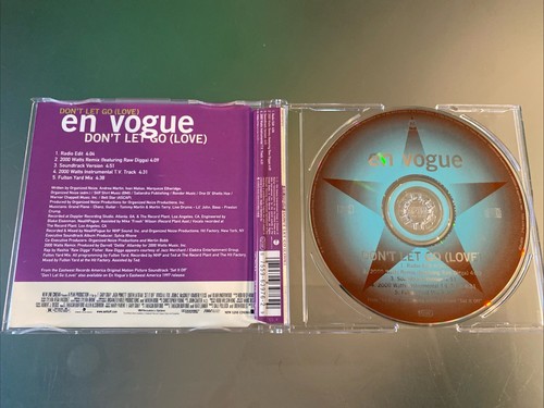 En Vogue 4 💿LOT/3 IMPORTS: Whatever, Too Gone Too Long, Don’t Let Go, Divas - Picture 4 of 5