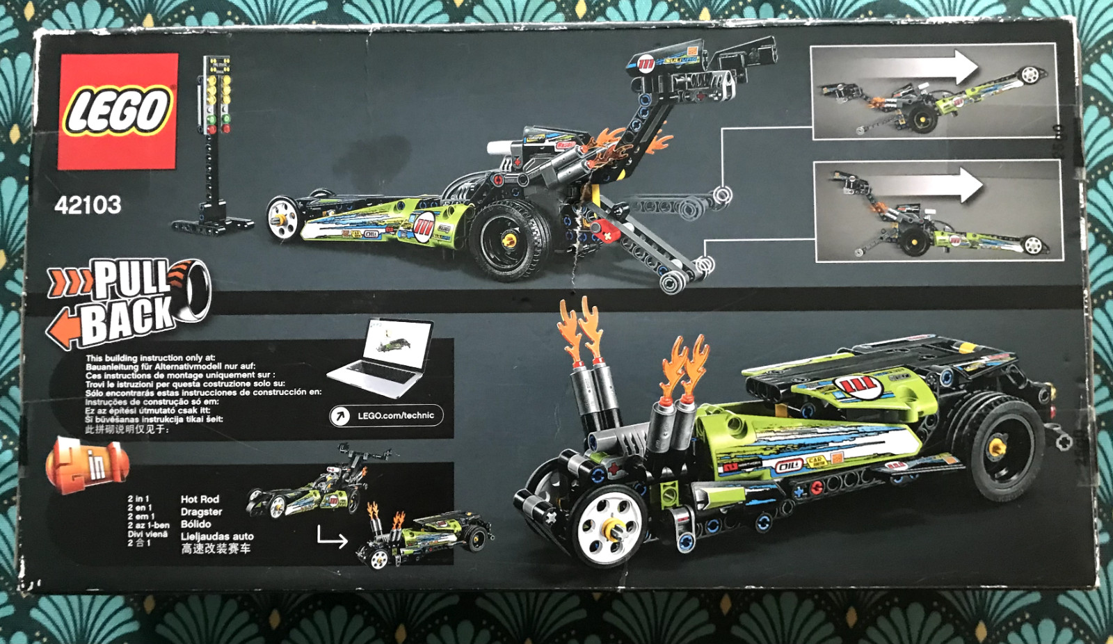 Lego Technic 42103 avec moteur à rétro-friction puissant - 2