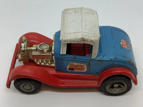Vintage 70s Tonka Smart Car Hot Rod Coupe Pressed Steel USA