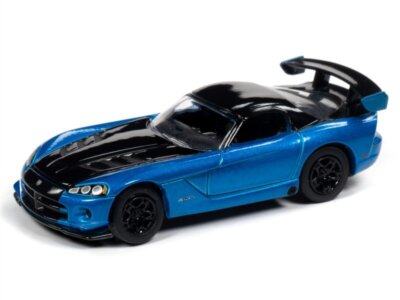 DODGE Viper SRT10 ACR - 2008 - bluemetallic - Johnny Lightning 1:64