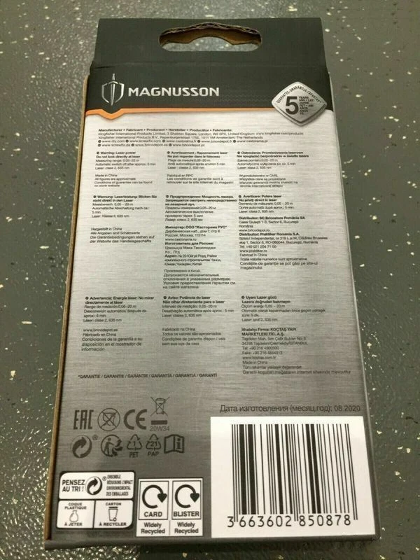 Magnusson im26 sale laser distance measurer