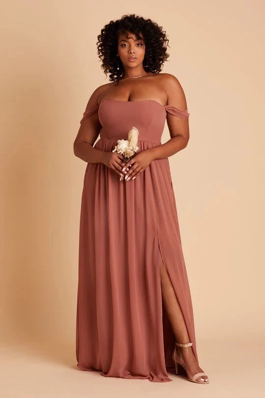 Pink 3X Size Plus Bridesmaid Dresses for sale | eBay