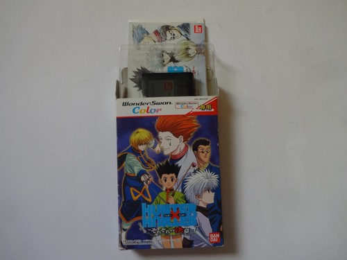 HUNTER x HUNTER Sorezore No Ketsui BANDAI Wonder Swan Color 2001 w/Hagaki Japan - Picture 12 of 18