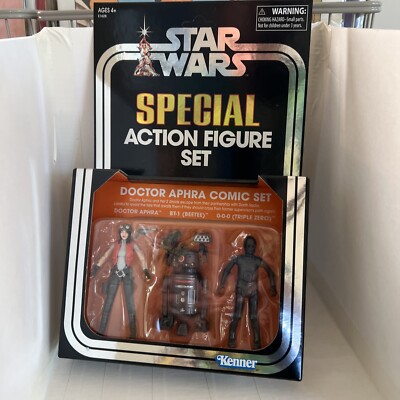 Star Wars TVC Vintage Collection DOCTOR APHRA SDCC SPECIAL SET Unpunched 
