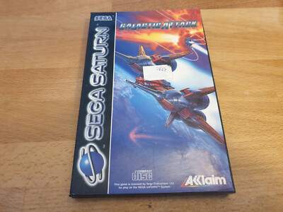 Galactic Attack Sega Saturn OVP boxed