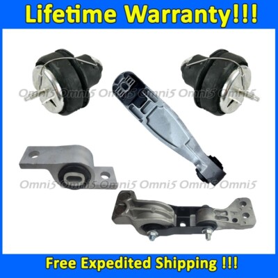 K3463 Engine Motor & Torque Strut Mount Set 5pc For 2007-2014 Volvo ...