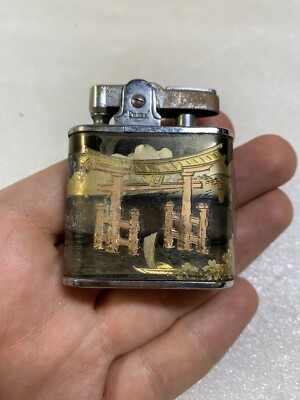 超特価激安 Prince Design Japanese Asian Vintage Automatic Lighter Super オイルライター