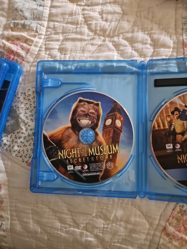 Night At The Museum 3 Secret of the Tomb Blu-Ray + DVD + Digital HD VERY GOOD - Picture 8 of 10
