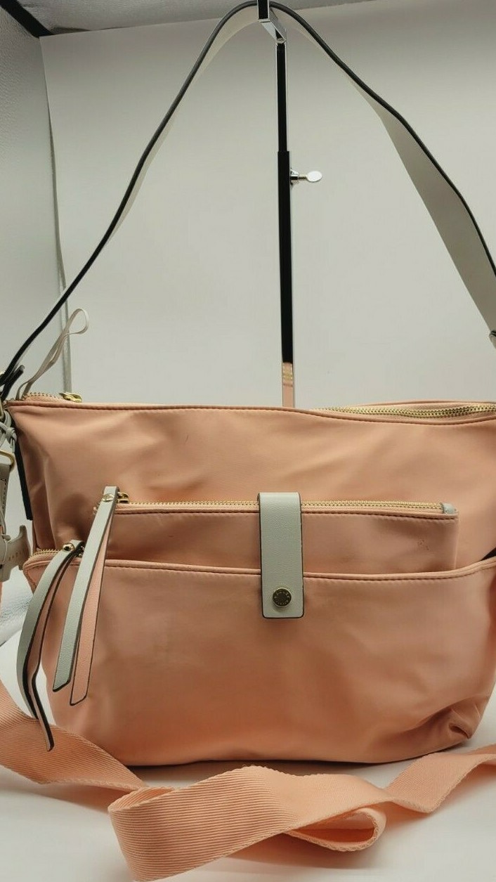 RADLEY London Bag Alpha Road Nylon Medium Zip Top Multiway Handbag MELON Purse