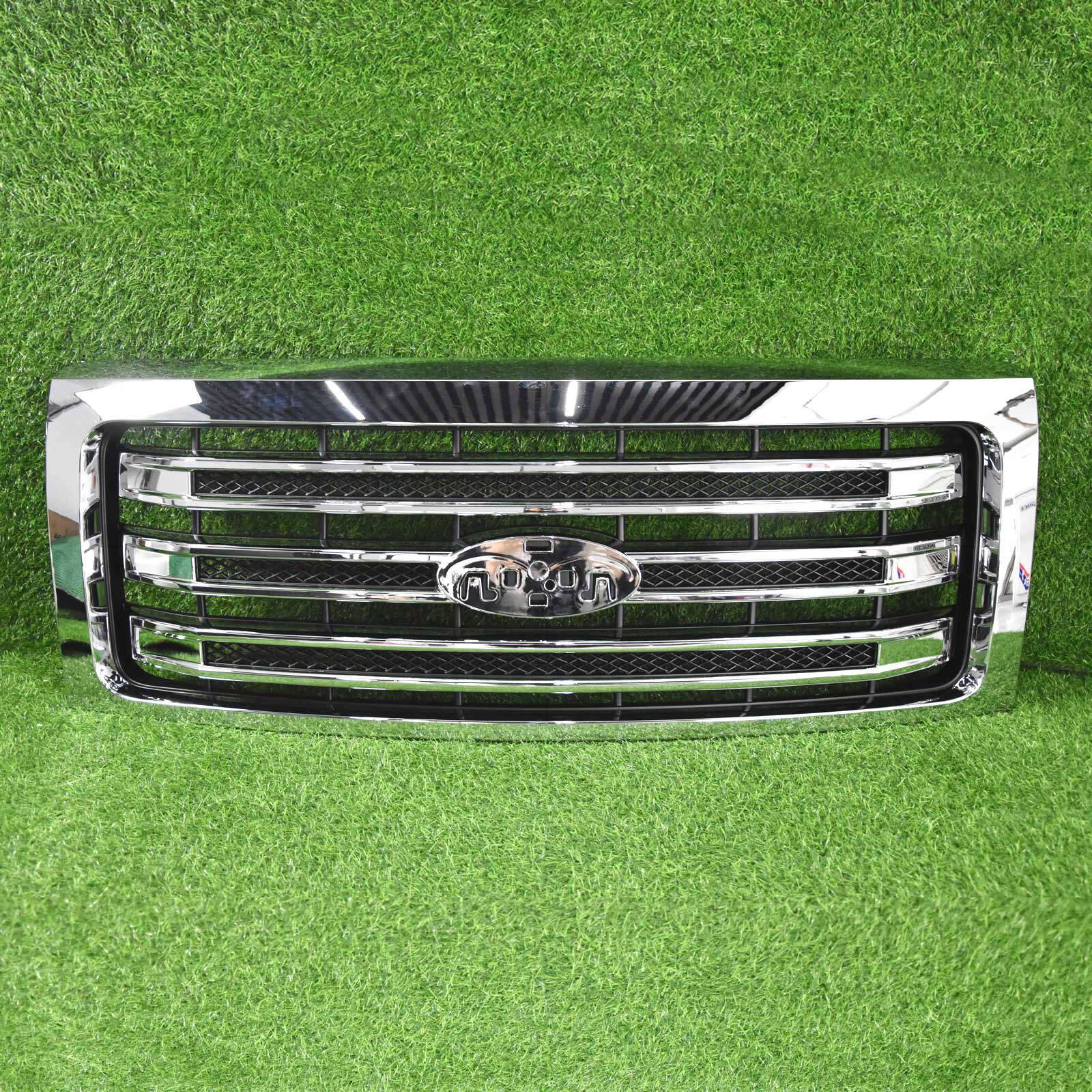 FOR 2009-2013 14 FORD F150 F-150 FRONT GRILLE GRILL PLATINUM CHROME 3-BAR FX NEW