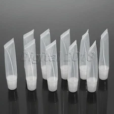 Sample Empty Tubes Lip Gloss Balm Transparent Plastic Cosmetic Containers 8/15ML