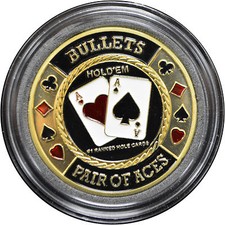 Housse de protection pour carte de poker casino BULLES