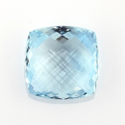SKY BLUE TOPAZ 20 MM CUSHION BRIOLETTE CUT ALL NATURAL F-5053
