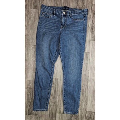 Gap Womens Size 6 / 28 Skinny Favorite Denim Blue Jeans Jeggings