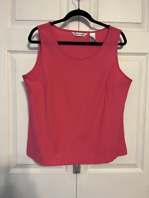 DRAPERS & DAMONS tank blouse Size L 14/16