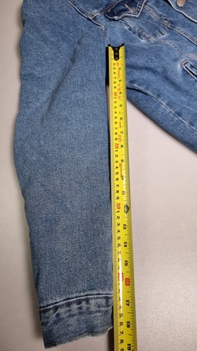 New Look Denim Men's Coat L Blue Warm Men's Casual Wear (K1) - Picture 7 of 10