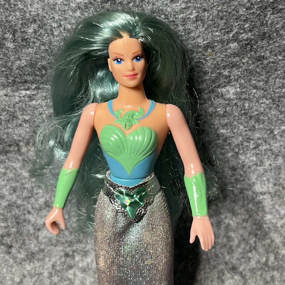 Figura de acción vintage 1985 Princess of Power She-Ra Mermista Mattel MOTU Foto 2 de 4